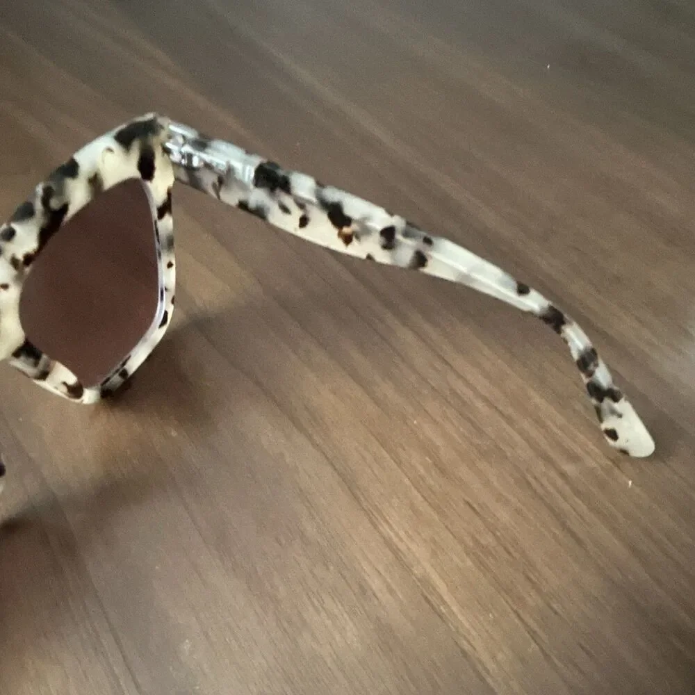 ZEELOOL WA95363T-01 Women's Oversized Square Tortoiseshell Brown Frame only